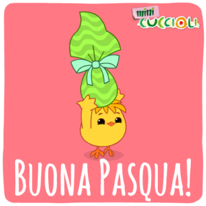 gif buona pasqua mini cuccioli