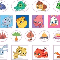 Stickers coloring book MiniCuccioli e i DinoCuccioli